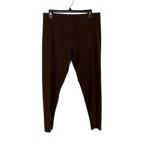 Soft Surroundings Women’s Pants Leggings Large Brown‎